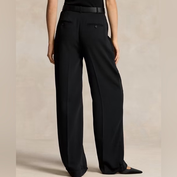Ralph Lauren Pleated Straight-leg Pant - Picture 2 of 4